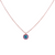Medium Rosette Pendant in "Pretty Woman" - Rose Gold