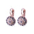 Pavé Leverback Earrings in "Sahara" *Custom*