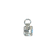 Medium Emerald Charm -Choose Your Color- *Custom*