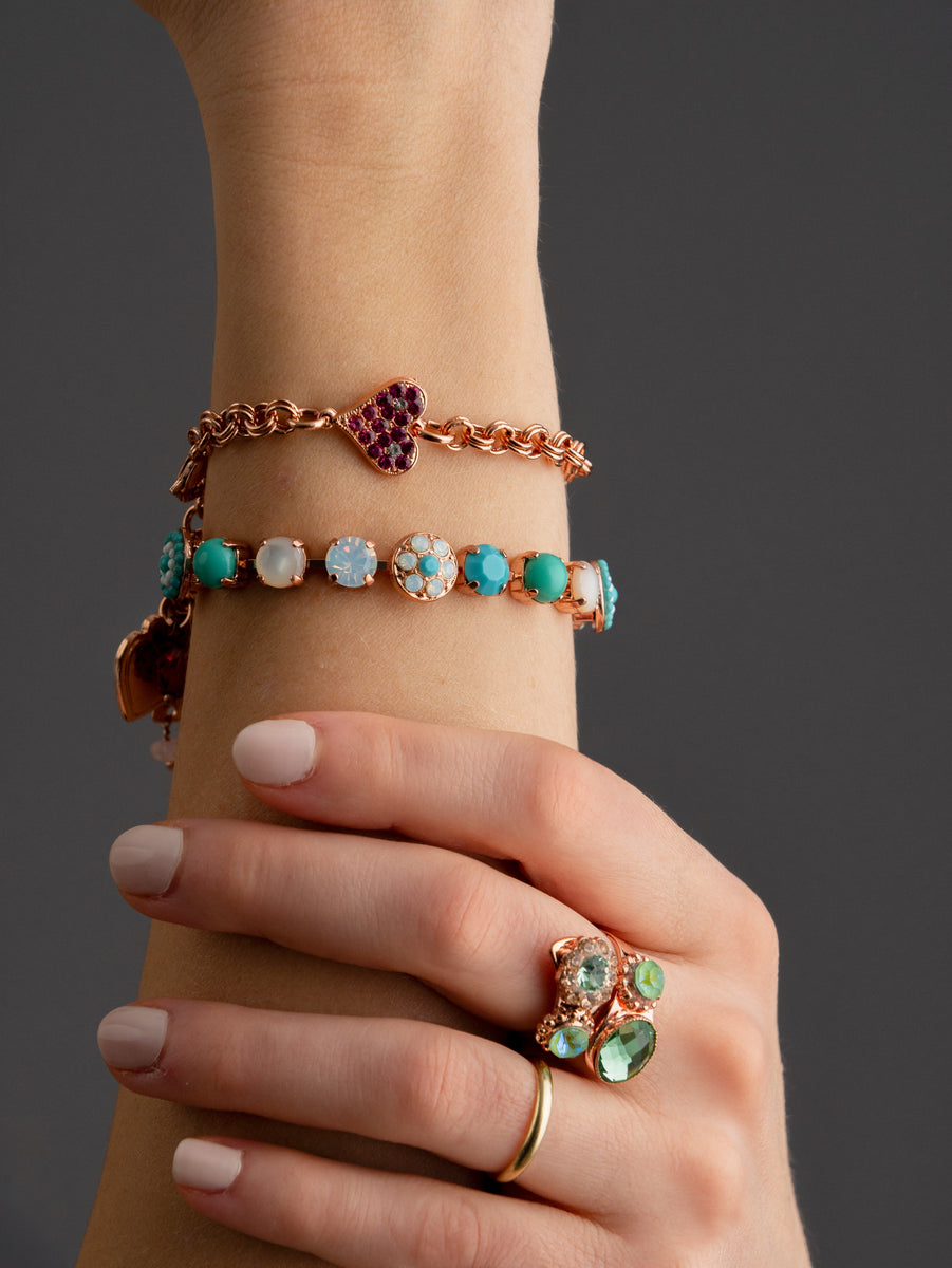 Extra Luxurious Daisy Leverback Earrings in "Aegean Coast" *Custom