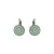 Extra Luxurious Pavé Leverback Earrings in "Aegean Coast" *Custom*