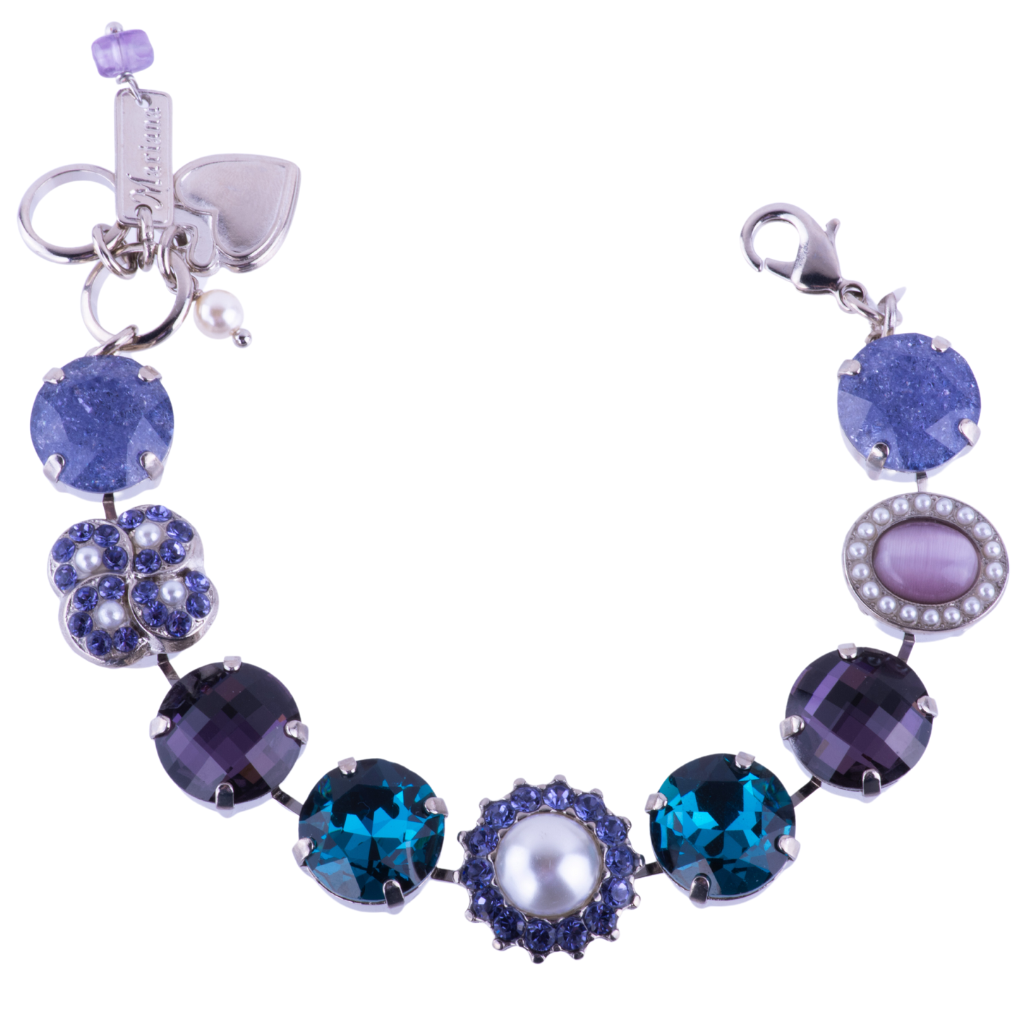 Extra Luxurious Cluster Bracelet in "Violet" *Custom*