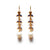 Dangle Ivy Earrings in "Sand Bar" *Custom*