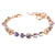 Small Flower Cluster Bracelet in "Dawn" *Custom*