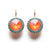 Extra Luxurious Halo Earrings in "Coral Cove" *Custom*
