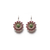 Aster Flower Earrings in "Parasol" *Custom*