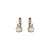 Medium Oval Classic Leverback Earrings in "Aegean Coast" *Custom*