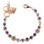 Small Flower Cluster Bracelet in "Dawn" *Custom*