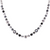 Medium Pavé Necklace in "Obsidian Shores" *Custom*