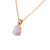 Medium Pear Pendant with Drop in "Sahara" *Custom*