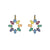 Marquise Open Leverback Earrings in "Candy" *Custom*