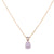 Medium Pear Pendant with Drop in "Sahara" *Custom*