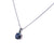 Large Embellished Single Stone Pendant in "Deep Forest" *Custom*