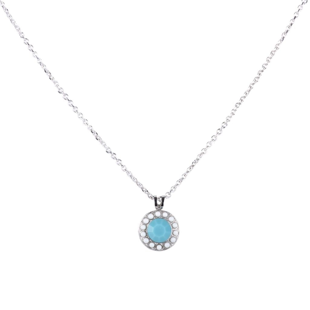Large Halo Pendant in "Aegean Coast" *Custom*