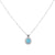 Large Halo Pendant in "Aegean Coast" *Custom*