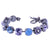 Large Rosette Bracelet "Blue Skies" *Custom*