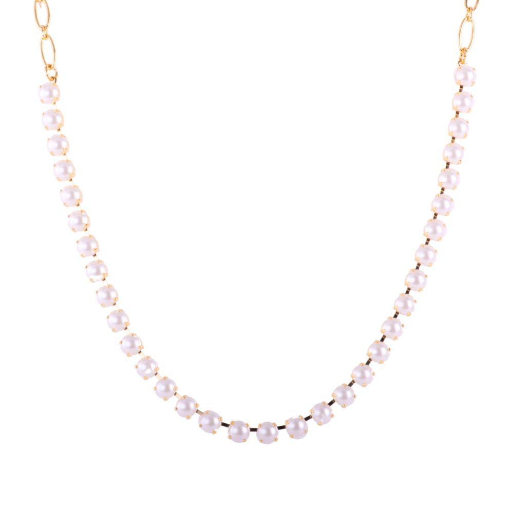 Medium Classic Necklace in "Pearl" *Custom*