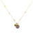 Extra Luxurious Double Stone Pendant in "Terra" *Custom*