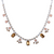 Small Variety Drop Necklace in "Desert Rose" *Custom*