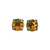 Medium Everyday Post Earrings in "Astral Pink" - Rhodium