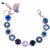 Large Rosette Bracelet "Cascade" *Custom*