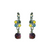 Medium Clover Drop Earrings "Vineyard Veranda" *Custom*