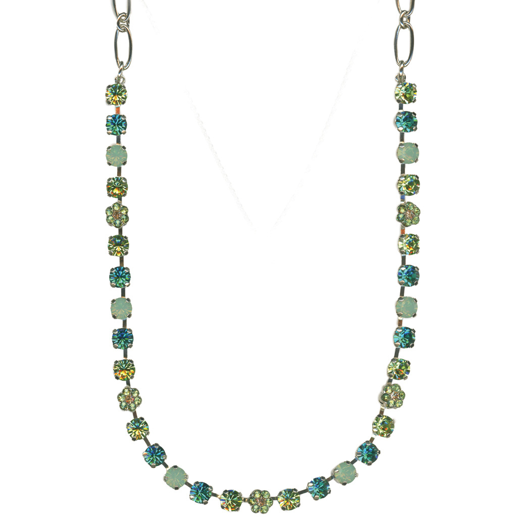 Petite Flower Necklace in "Ivy Villa" *Custom*