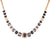 Large Emerald Necklace with Chain-Link in "Tuxedo" *Custom*