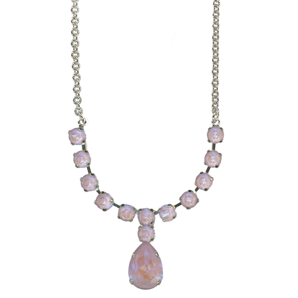 Pear and Round Necklace in "Sun-Kissed Lavender" *Custom*