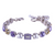 Medium Cluster and Pavé Bracelet in "Dawn" *Custom*