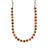 Medium Everyday Necklace in "Pumpkin Spice" - Rhodium