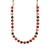 Medium Mineral Everyday Necklace in "Pumpkin Spice" - Yellow Gold