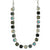 Large Cushion Cut Necklace in "Obsidian Shores" *Custom*