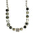 Large Clover Necklace in "Obsidian Shores" *Custom*