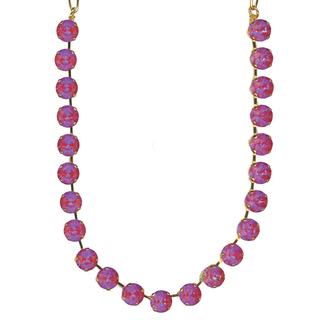 Large Round Necklace in "Sun-Kissed Blush" *Custom*