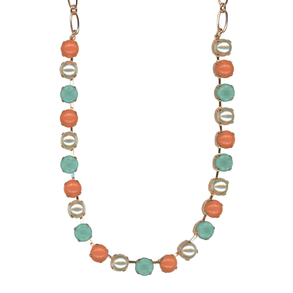 Large Round Necklace in "Mythical Dusk" *Custom*