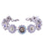 Extra Luxurious Rosette Bracelet in "Dawn" *Custom*