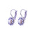 Medium Flower Leverback Earrings in "Blue Skies" *Custom*