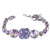 Graduated Quatrefoil Bracelet in "Dawn" *Custom*