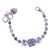 Graduated Quatrefoil Bracelet in "Dawn" *Custom*