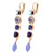 Petite Dangle Cosmos Leverback Earring in "Blue Skies" *Custom*