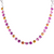Medium Everyday Necklace in "Bougainvillea" *Custom*