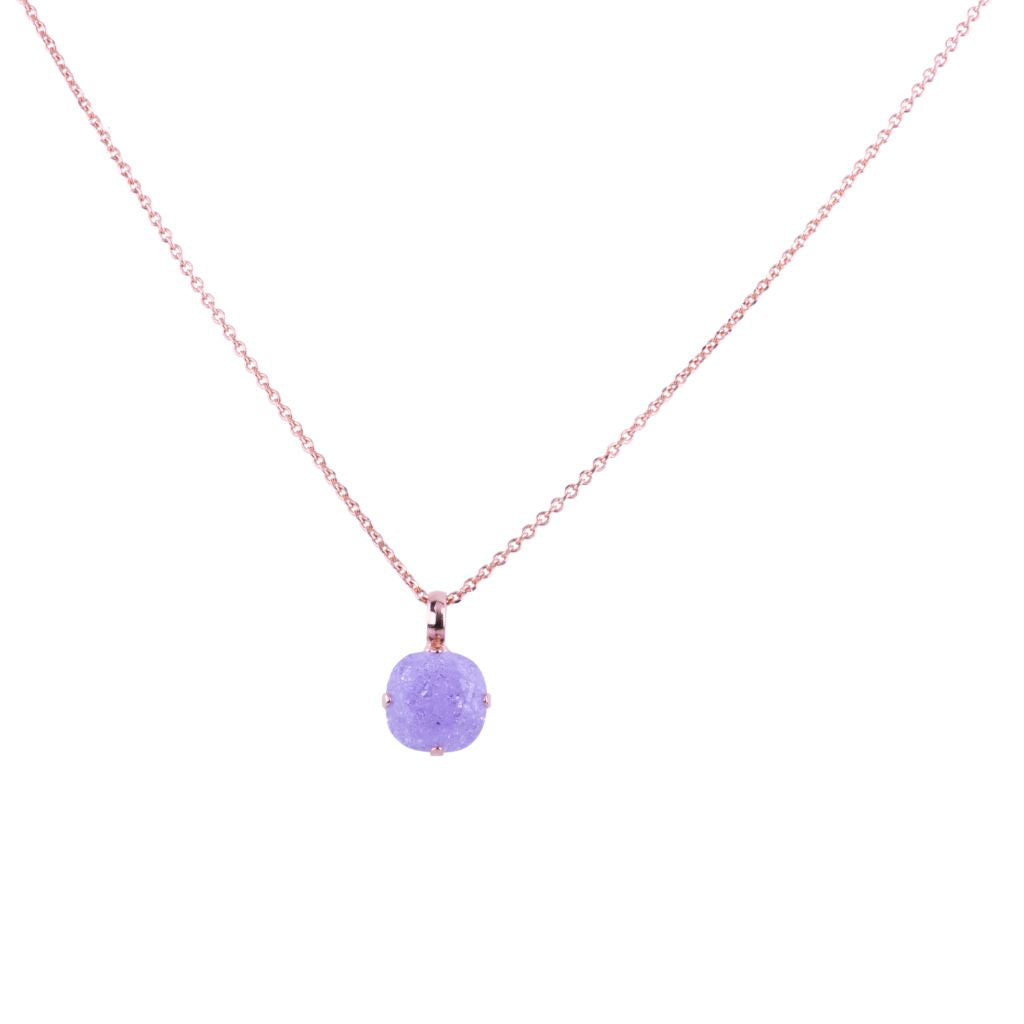 Cushion Cut Pendant in "Tanzanite Ice" *Custom*