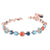 Small Blossom Bracelet in "Mythical Dusk *Custom*