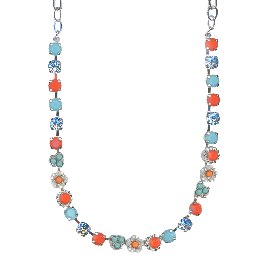 Small Blossom Necklace in "Mythical Dusk" *Custom*