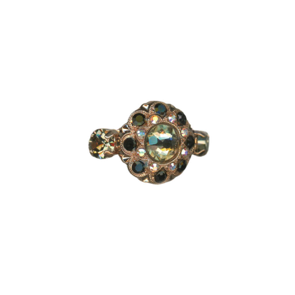 Large Cluster Ring in "Obsidian Shores *Custom*