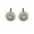 Extra Luxurious Daisy Leverback Earrings in "Aegean Coast" *Custom*