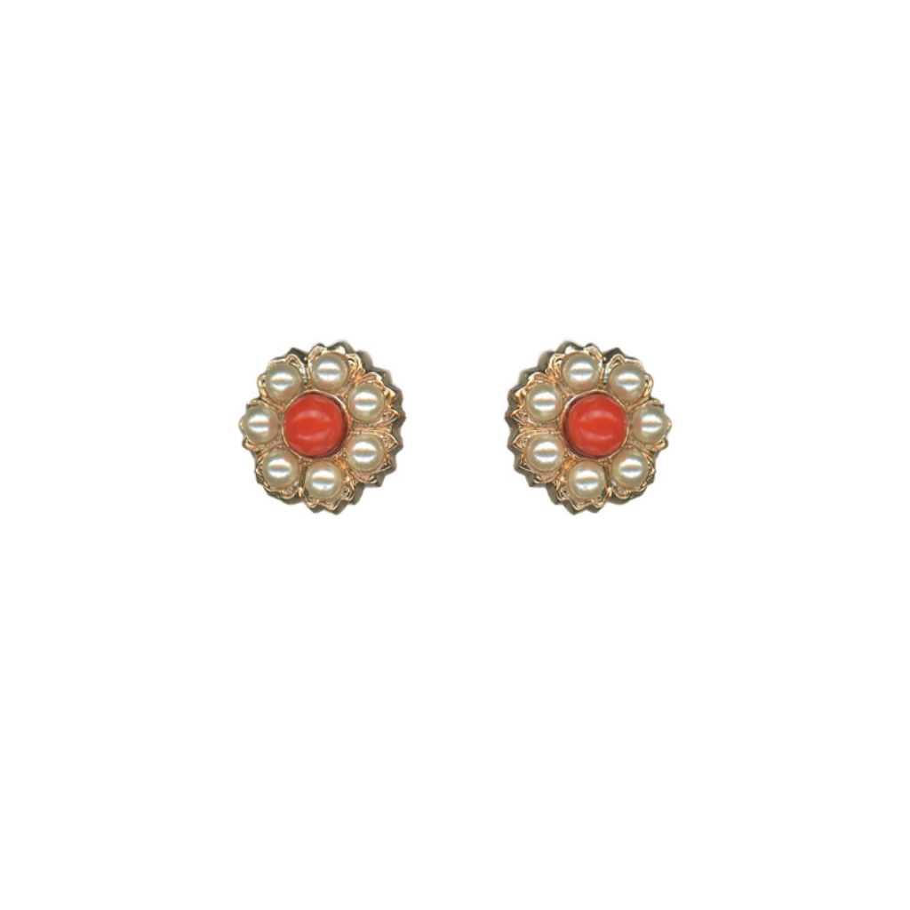 Medium Blossom Post Earrings in "Mythical Dusk" *Custom*