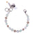 Small Blossom Bracelet in "Seaglass" - Rhodium