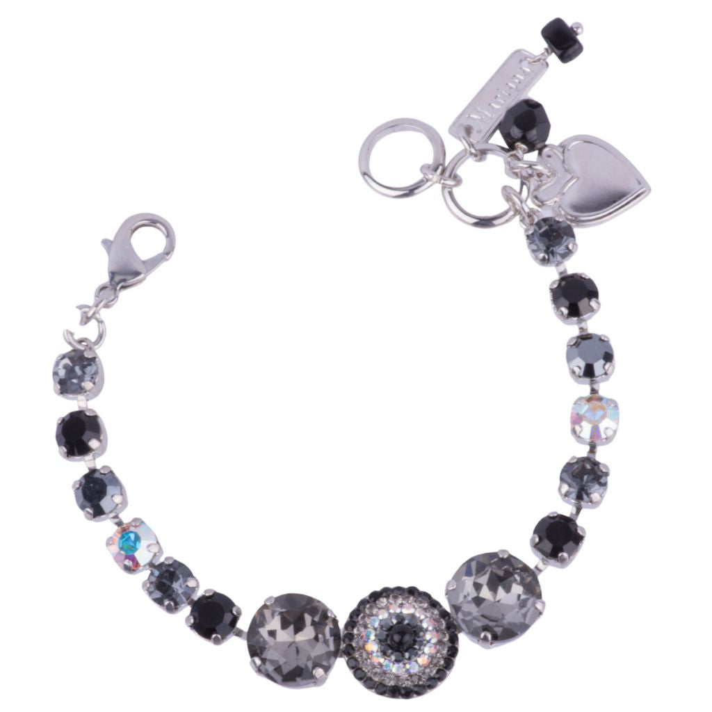 Graduated Pavé Bracelet in "Tuxedo" *Custom*